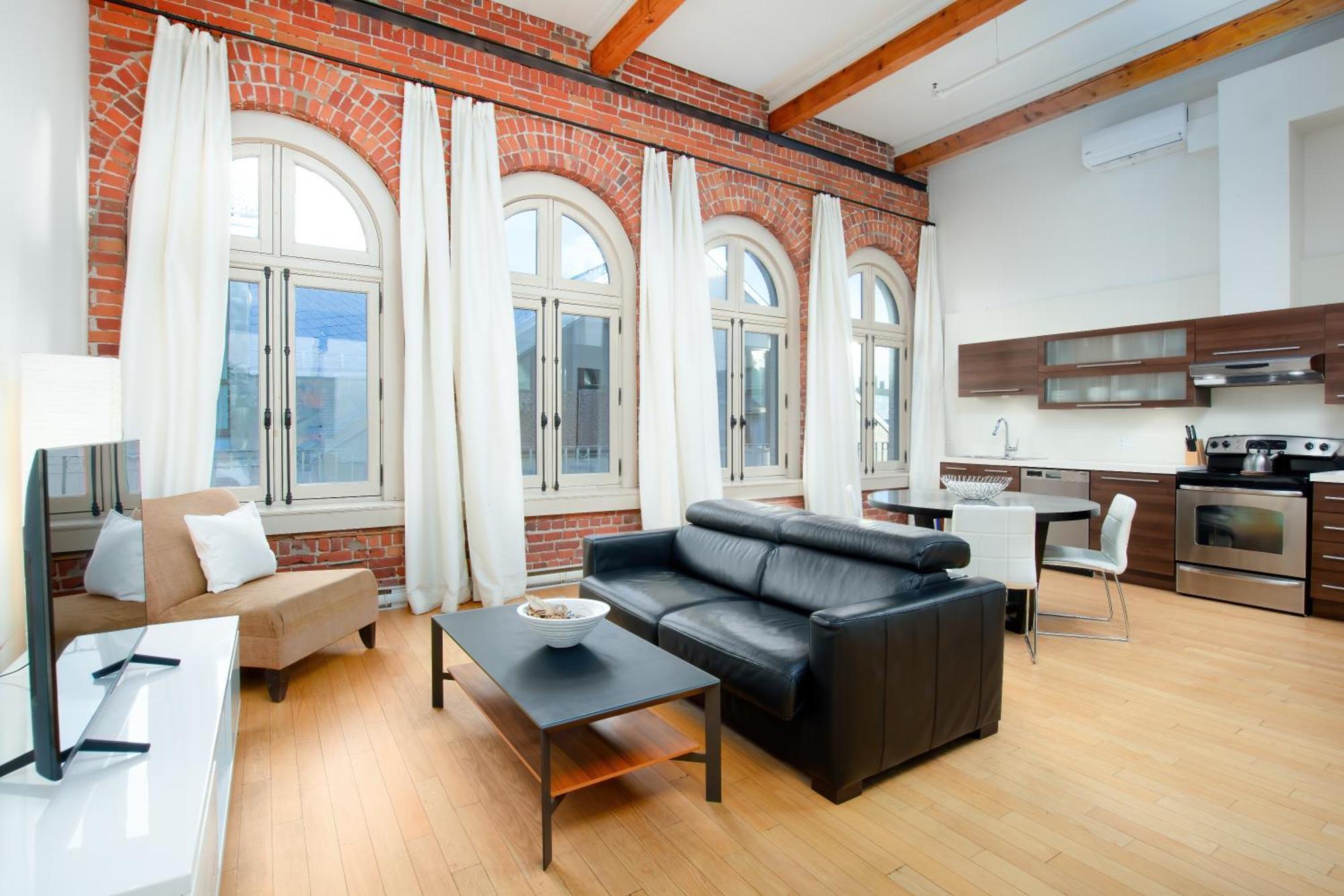 Апартаменты Les Lofts 1048 Квебек Экстерьер фото